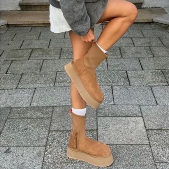 【UGG】Classic Dipper Platform Boots プラットフォームブーツ 楽天市場】・UGG｜W Classic Dipper/ アグ/クラシック
